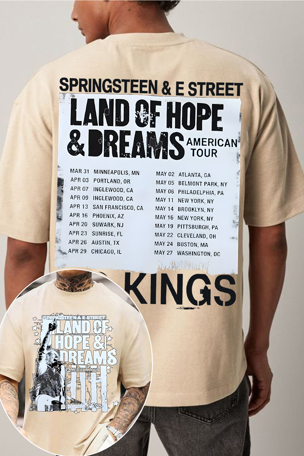 Brucespringsteen Men's Tee