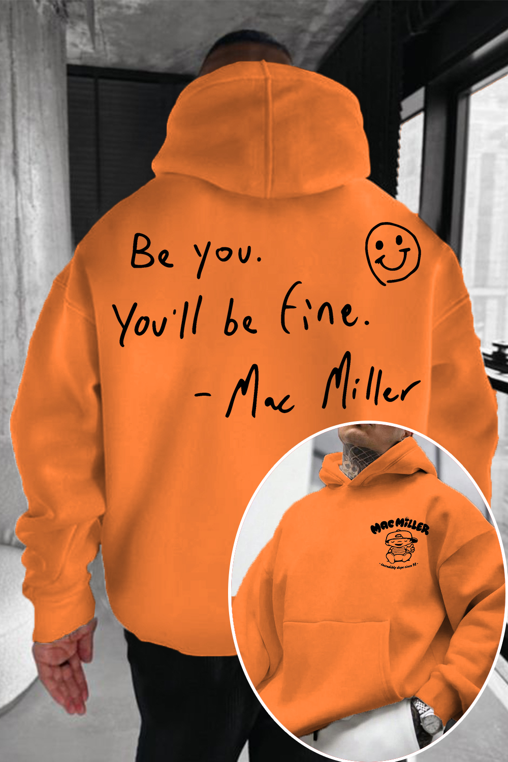 Mac Miller Be You You'll Be Fine Hoodie