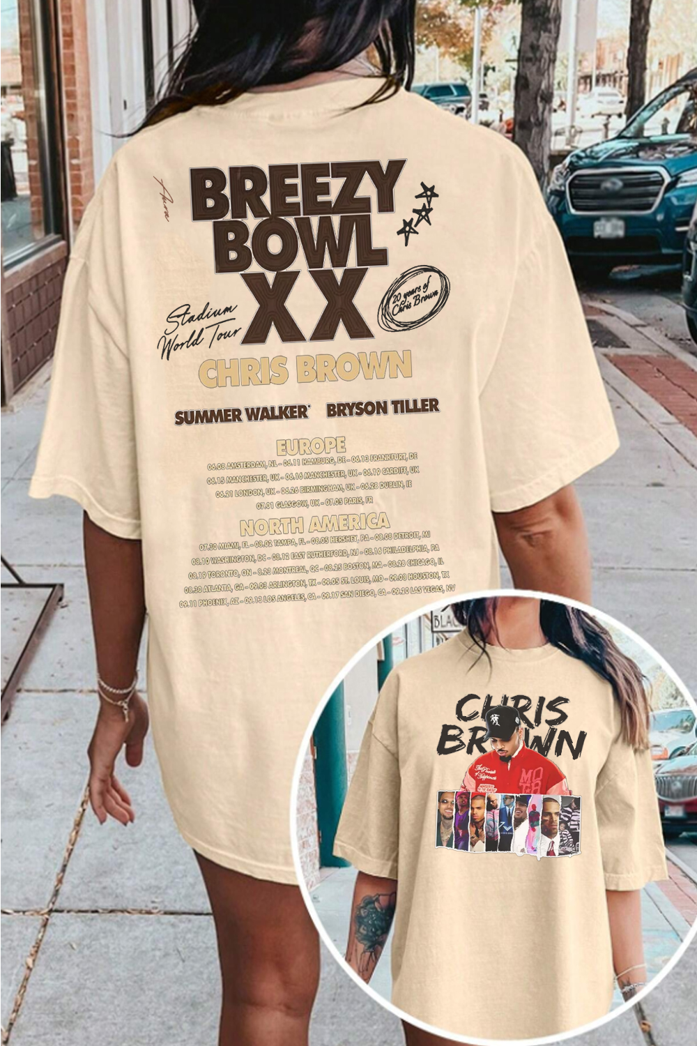 CB BZ Concert Tee For Women