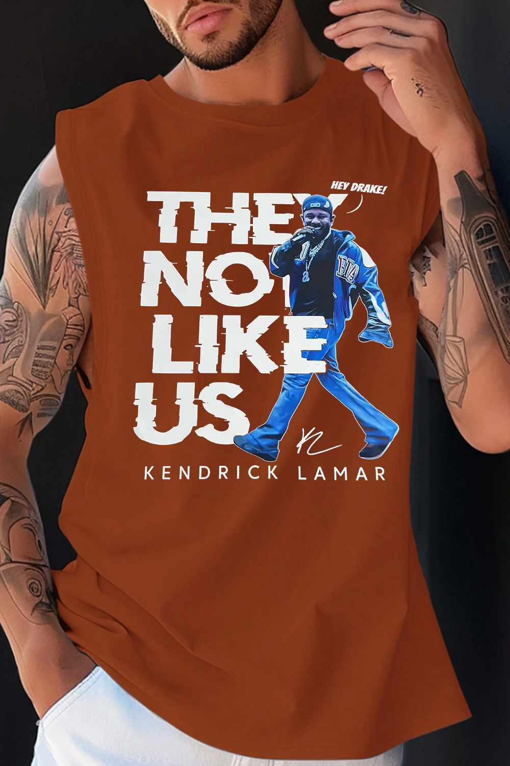 the not like us  Men��s vest