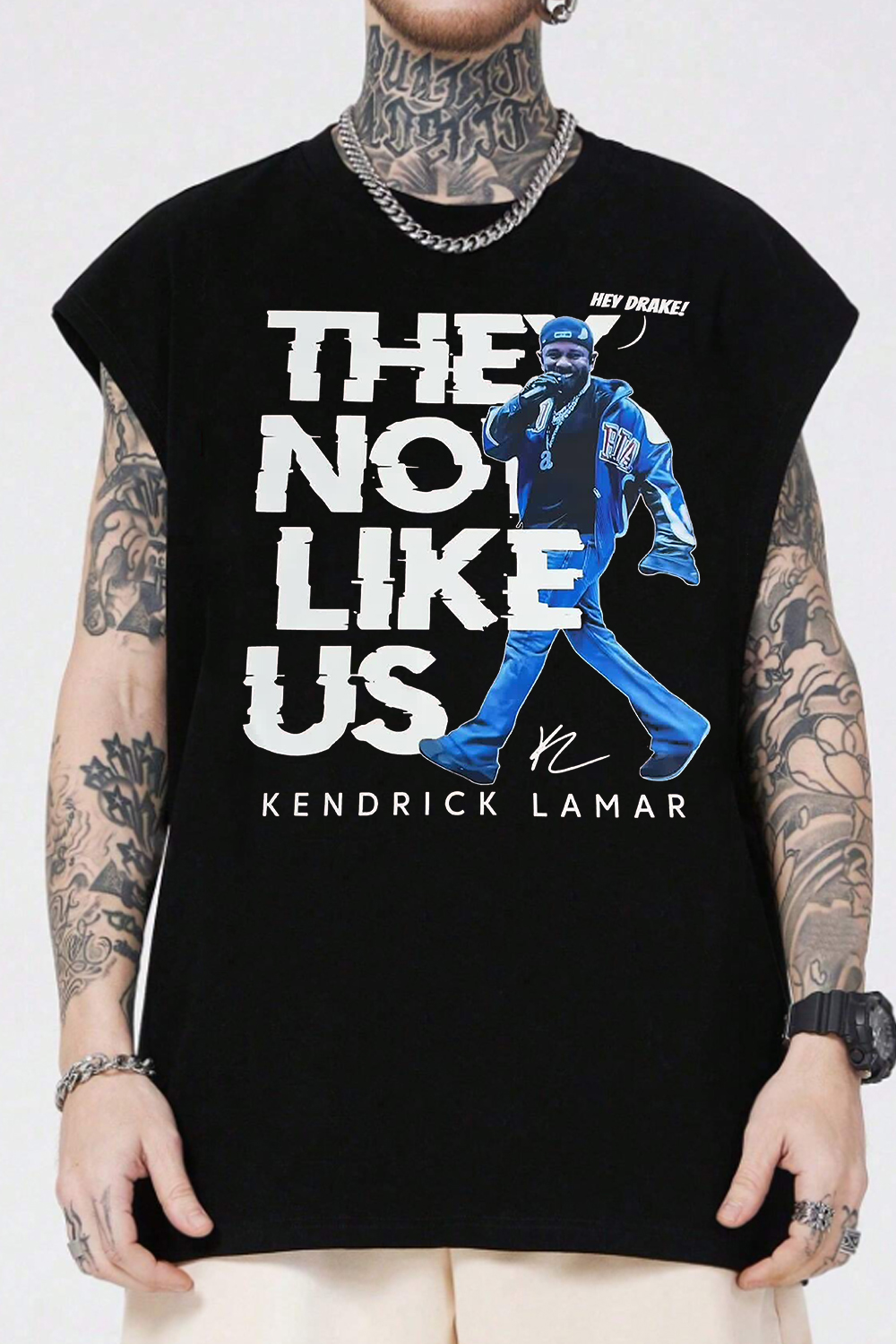 the not like us  Men��s vest