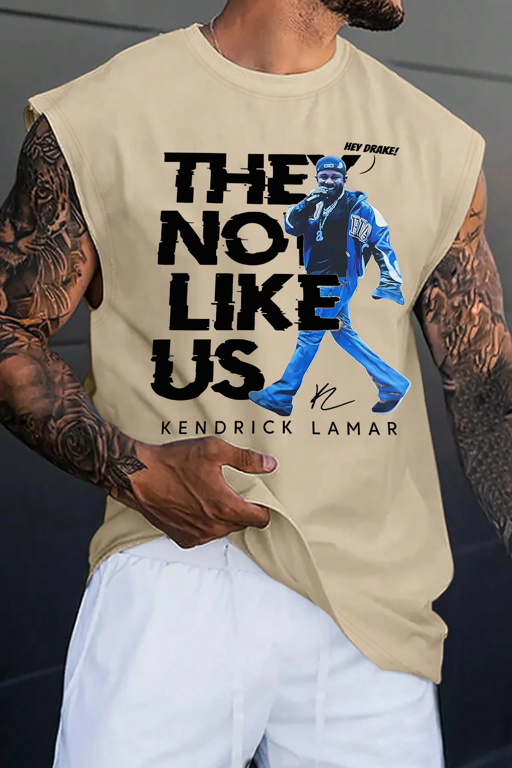 the not like us  Men��s vest
