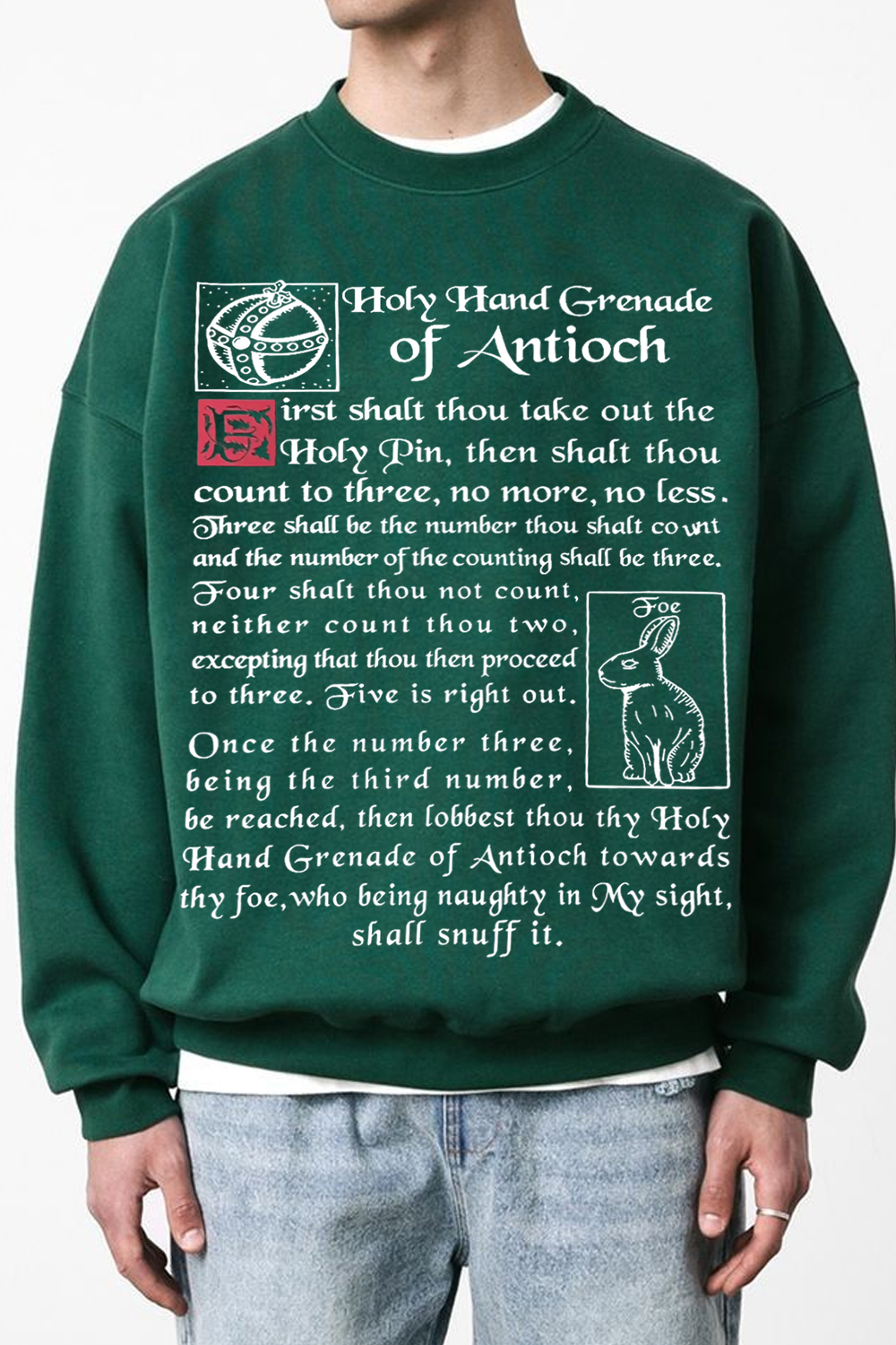 1 2 … 5 🤣 Montypython Sweatshirt