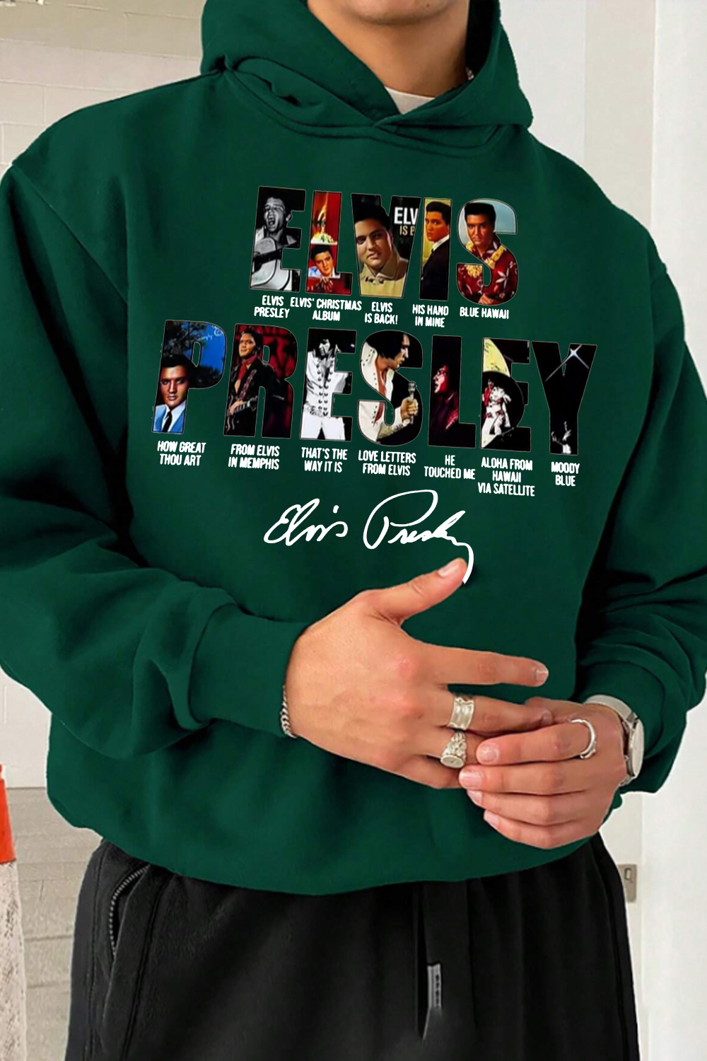 Love My E men's hoodie