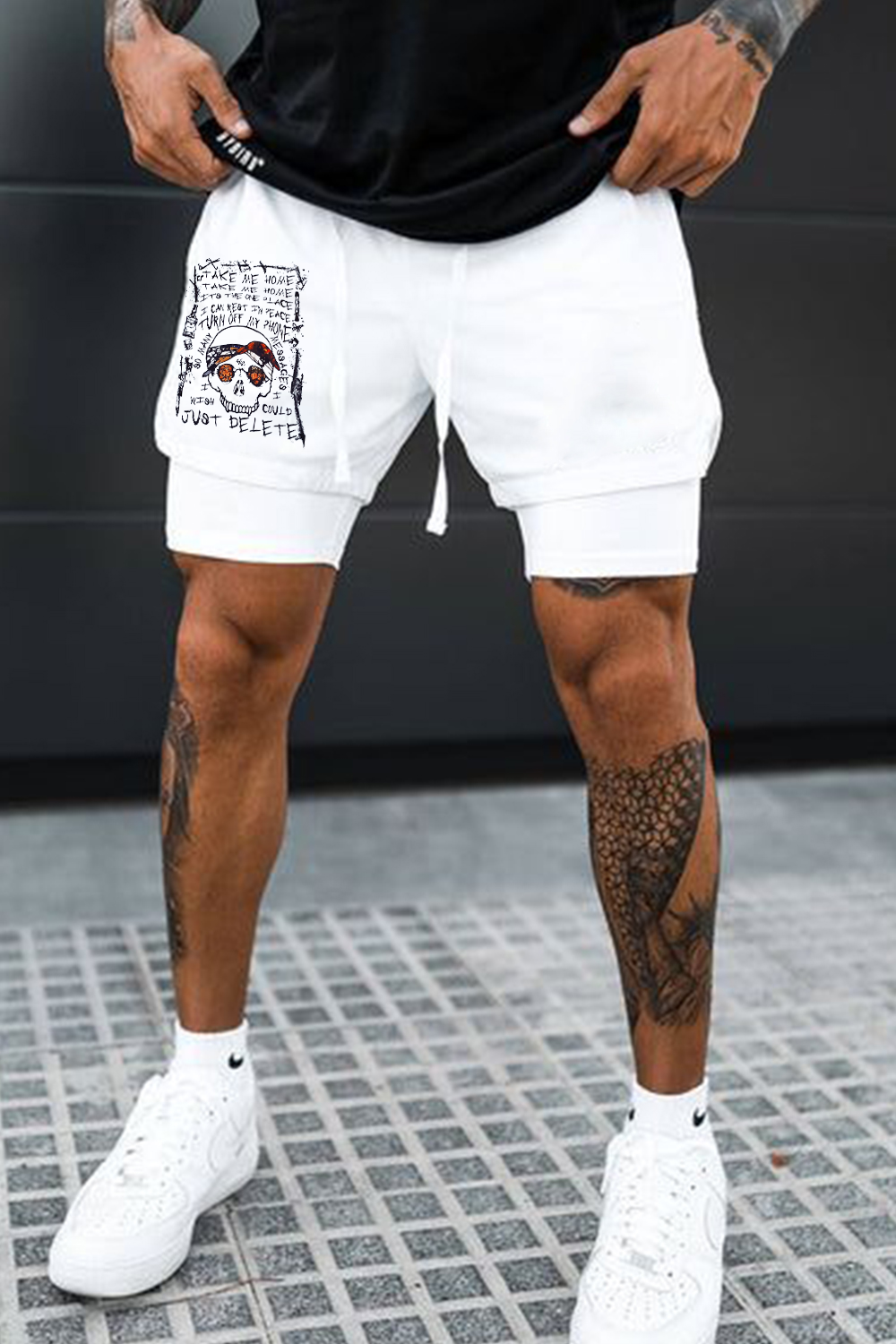 $UICIDEBOY$ KING OF RAP casual shorts