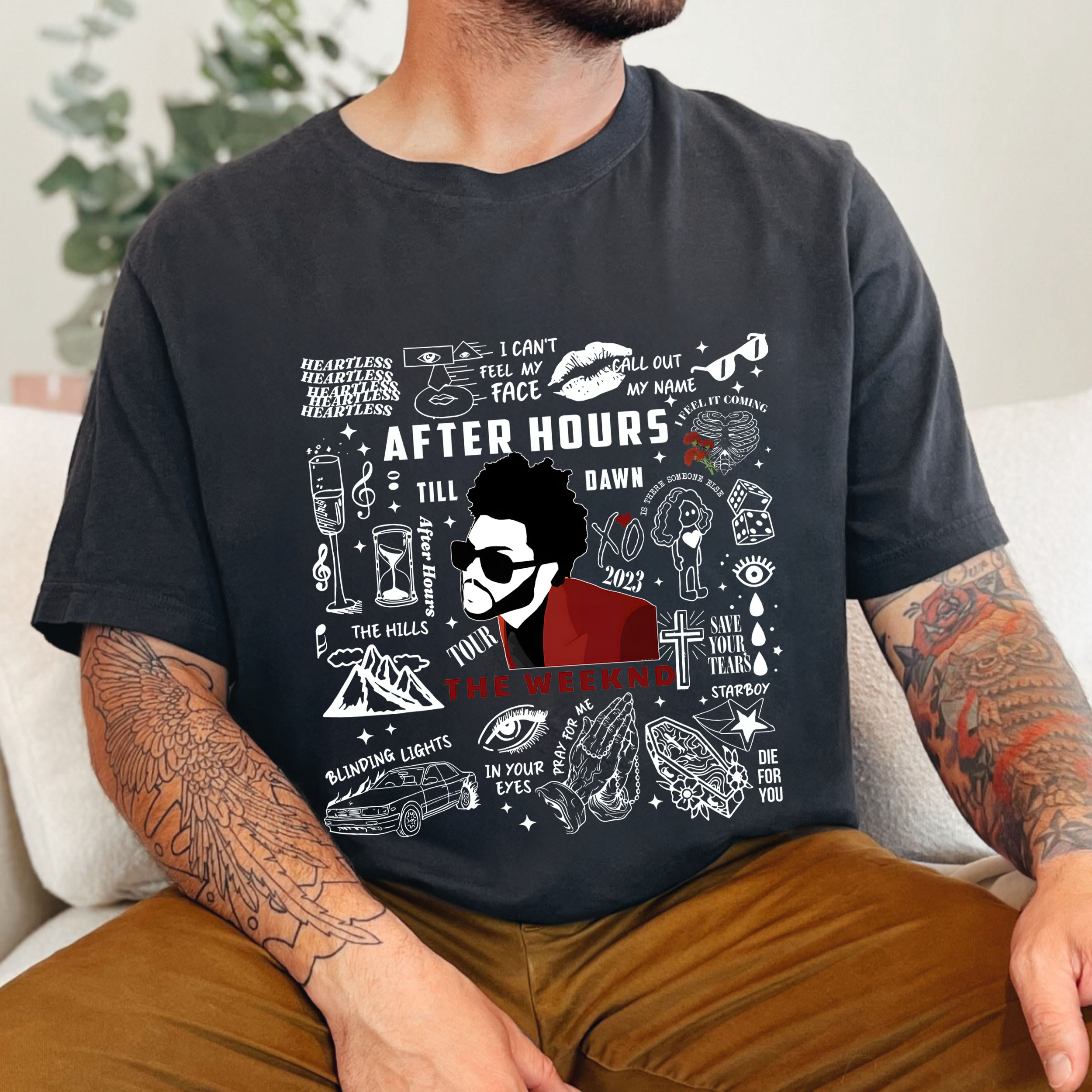 The Weeknd After Hours Til Dawn Shirt 2023-MEN