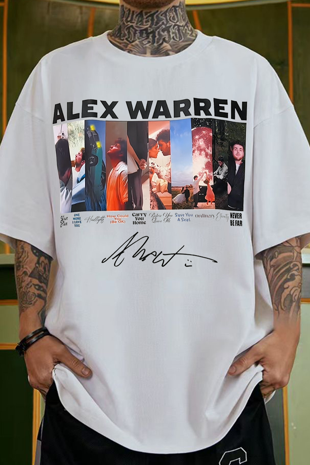 Alex Warren Shirt