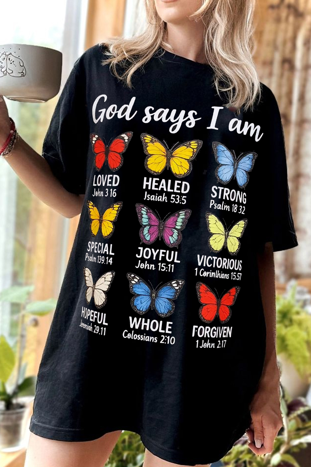 Funny "Believing in Butterflies" Tee