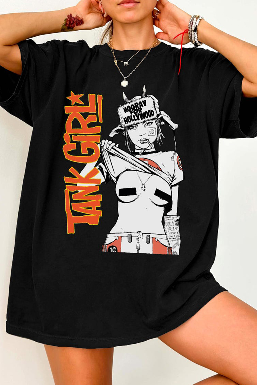 Tank Girl Hooray For Hollywood Tee