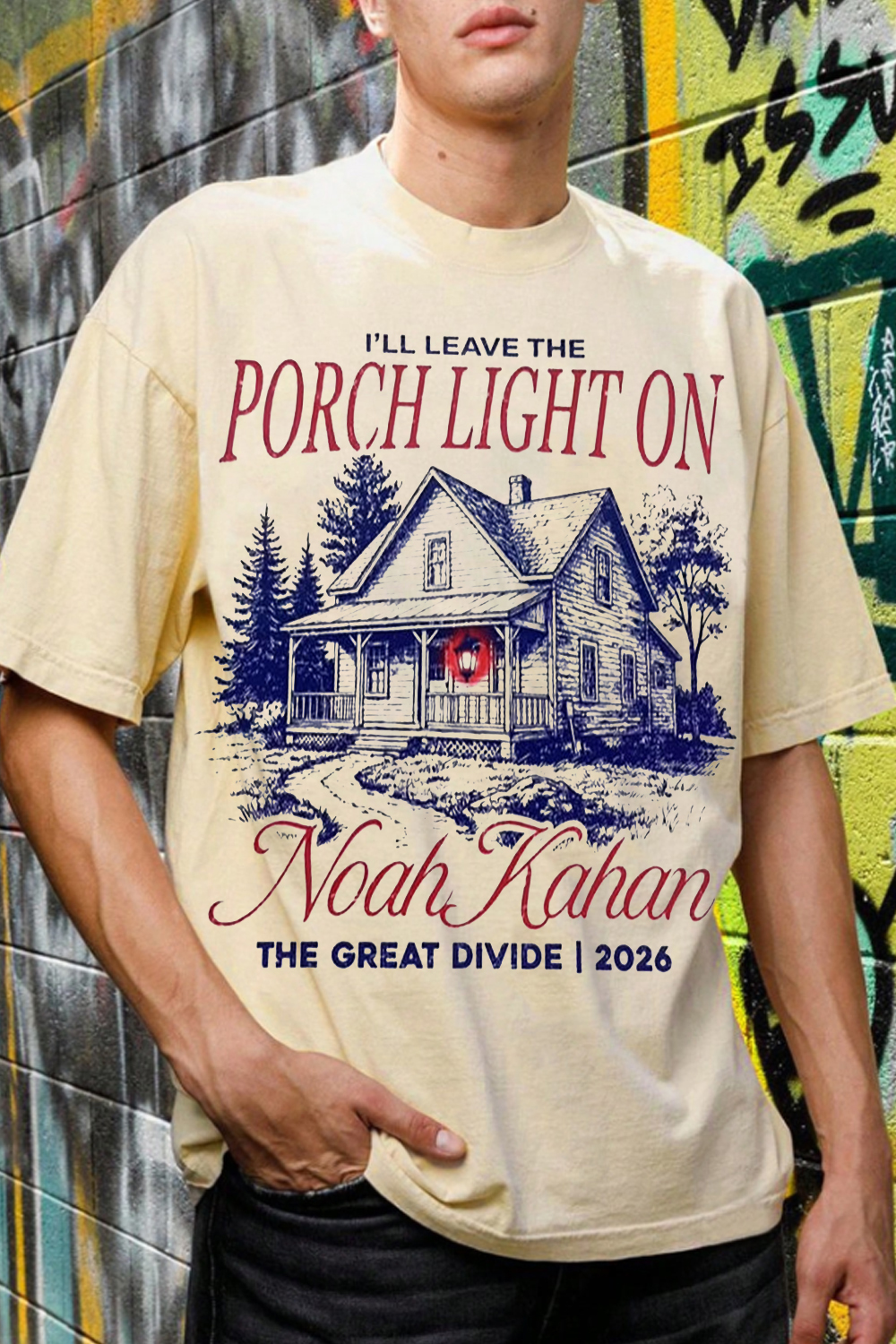 The Great Divide Album Noah Kahan Tee