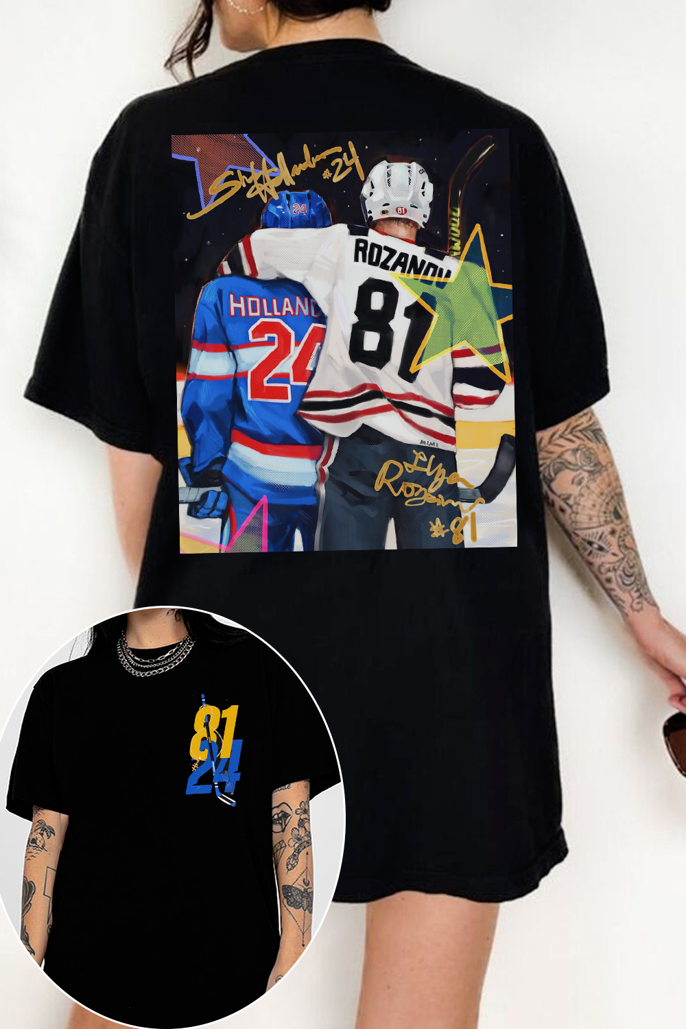Heated Rivalry Creative Graphic Tee
