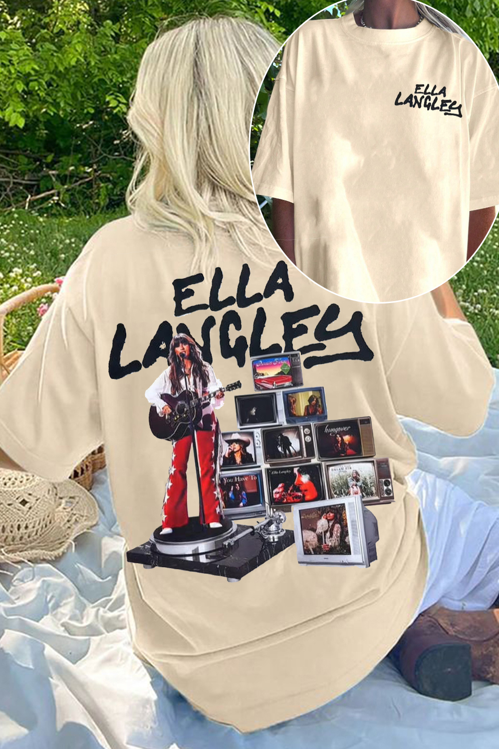 Ella Langley Fans Tee