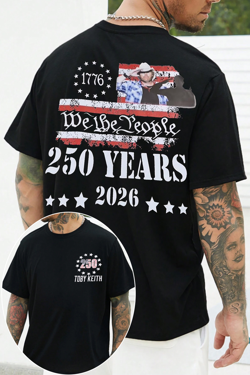 Tobykeith 250 Years Tee