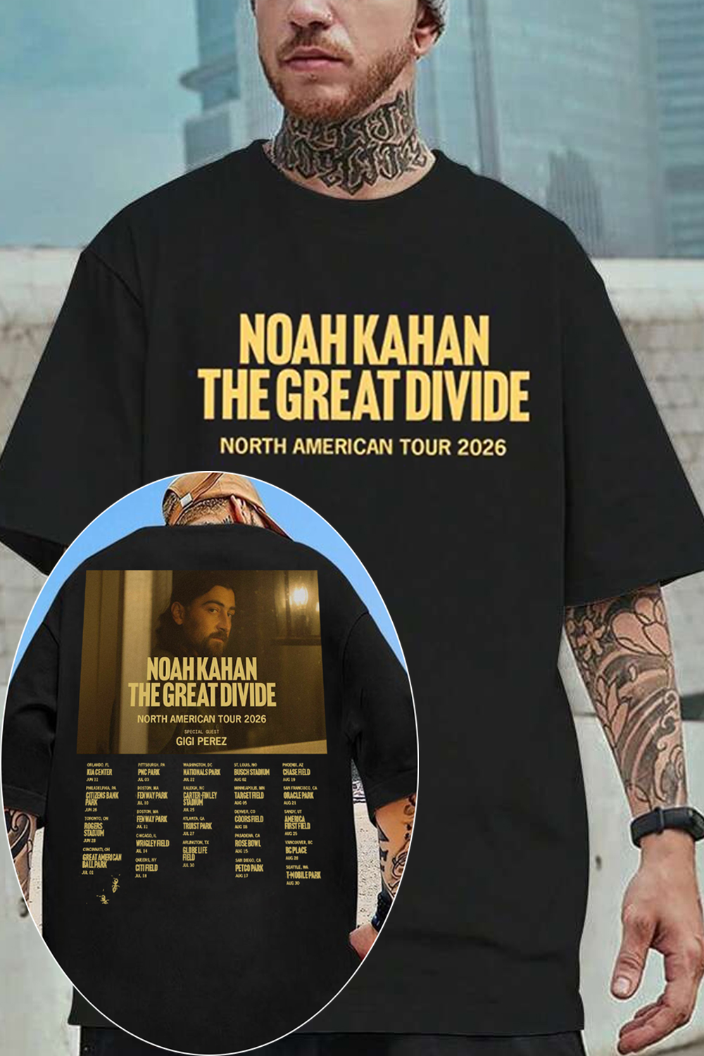 Noah Kahan Fans Shirt