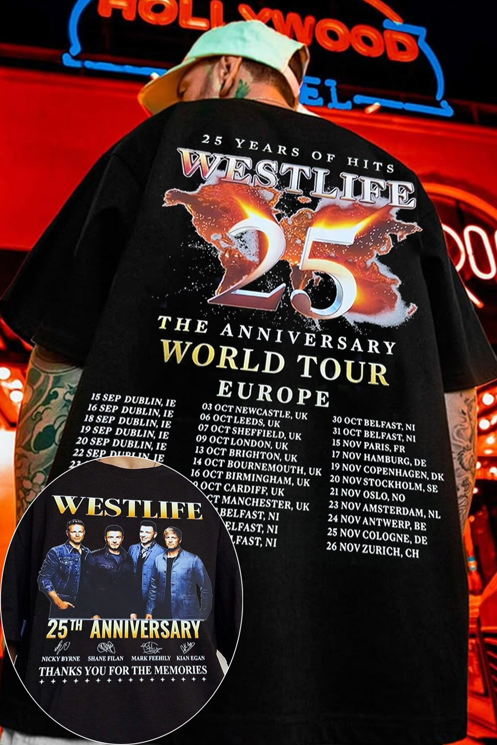 Westlife Shirt