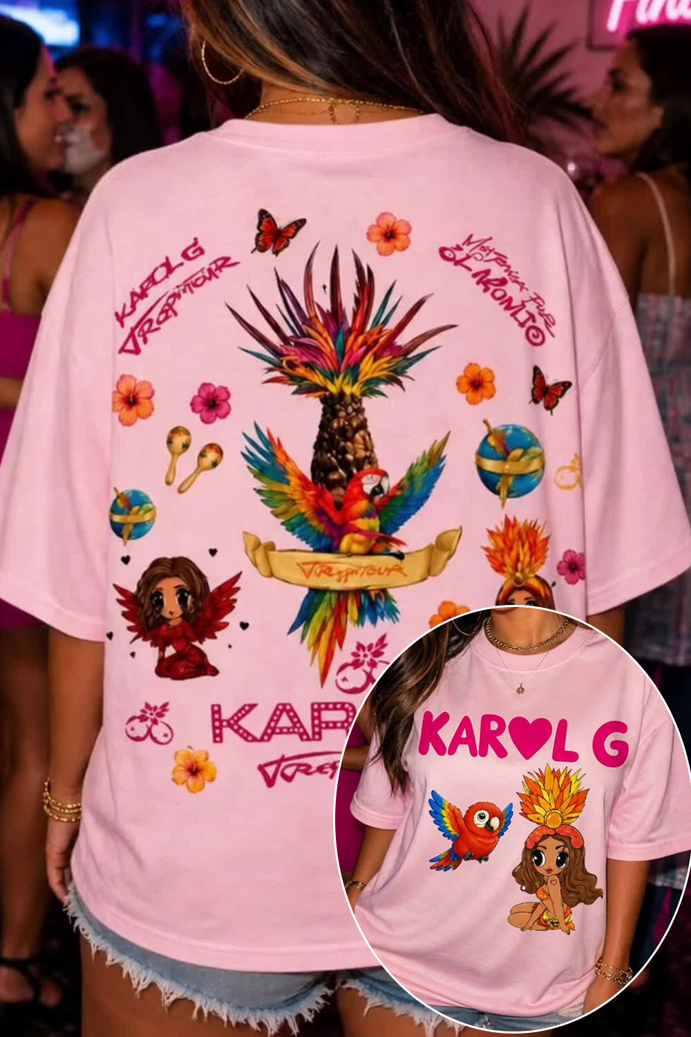 Karol G Tropitour Tee
