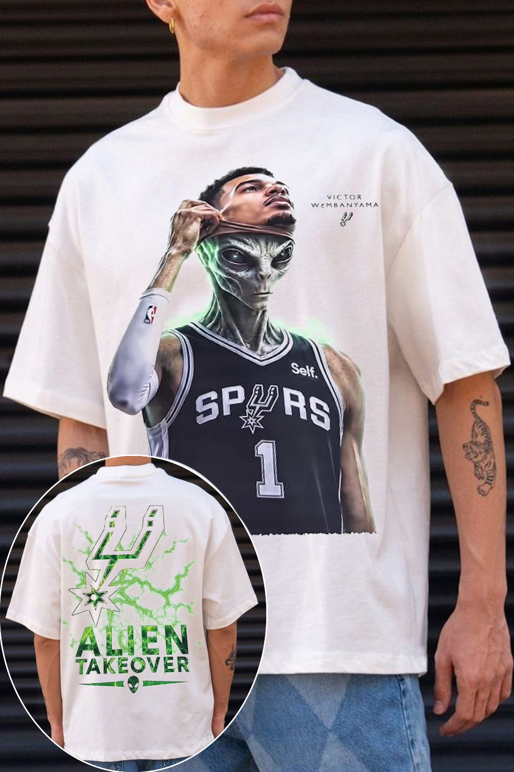 Wemby 👽 San Antonio Basketball Shirt