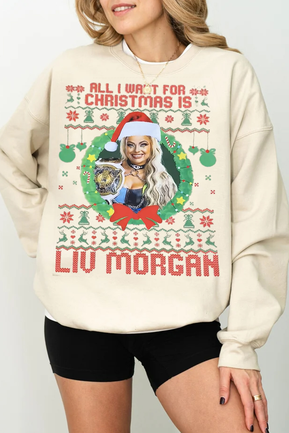 Liv Morgan Christmas Sweatshirt