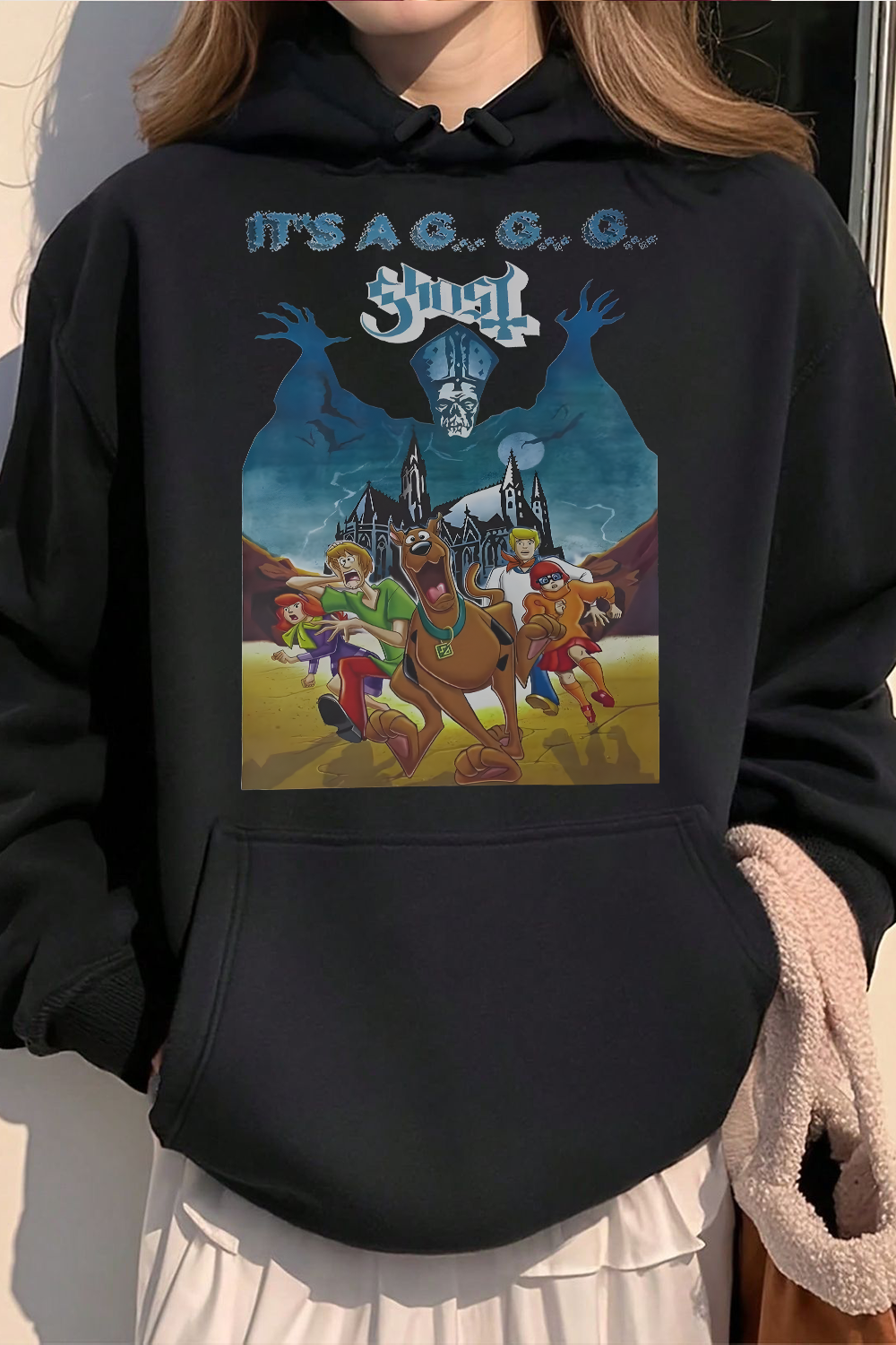 Ghost Hoodie For Women