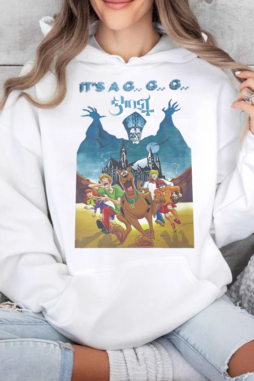 Ghost Hoodie For Women