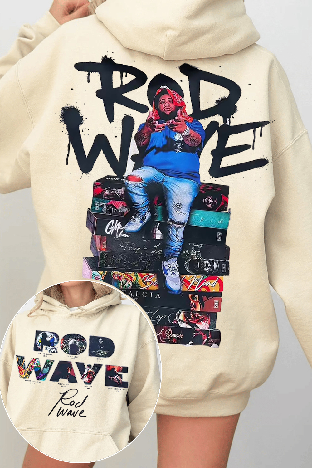 🩹🎧Rod Wave Hoodie