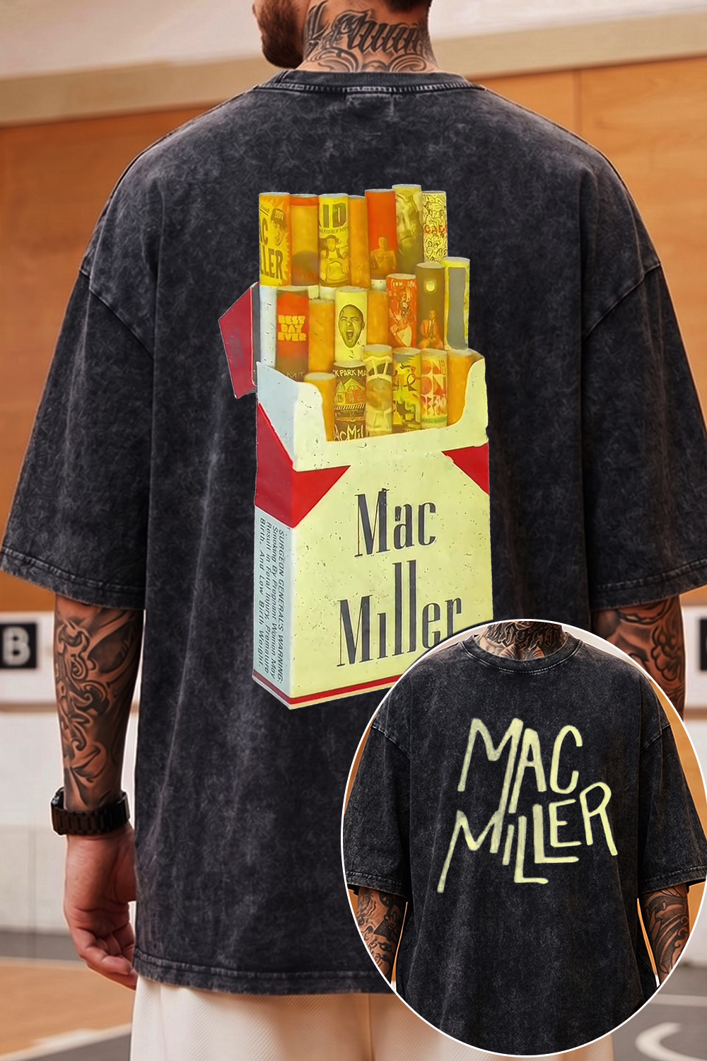 Mac Miller Washed Cotton Tee