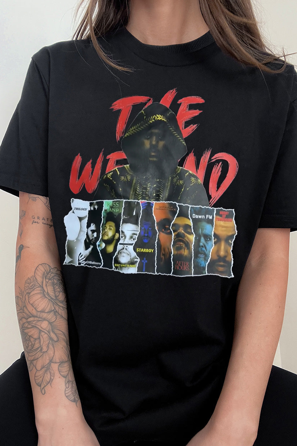 theweeknd short sleeve T-shirt