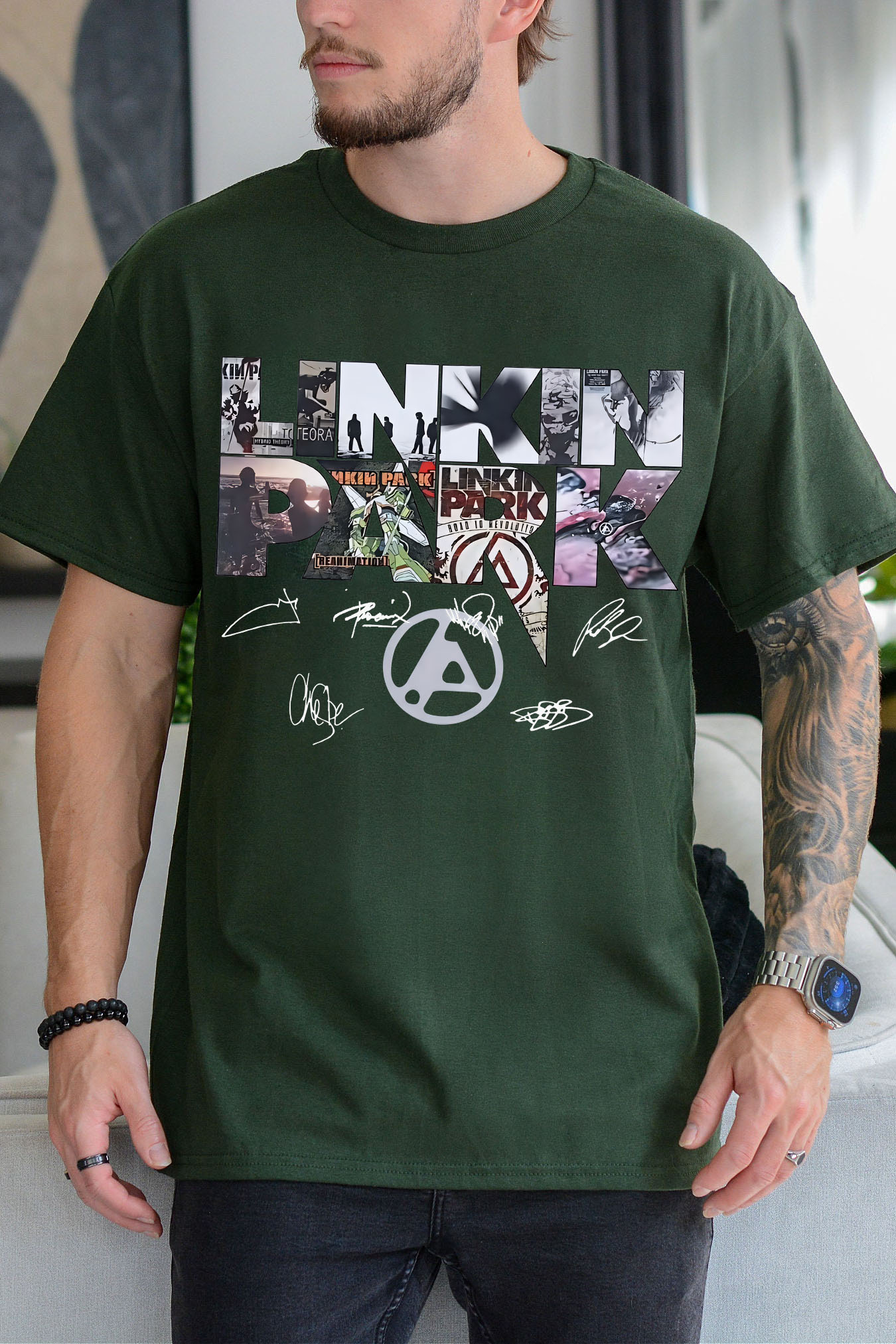 linkin Album Tee For Men