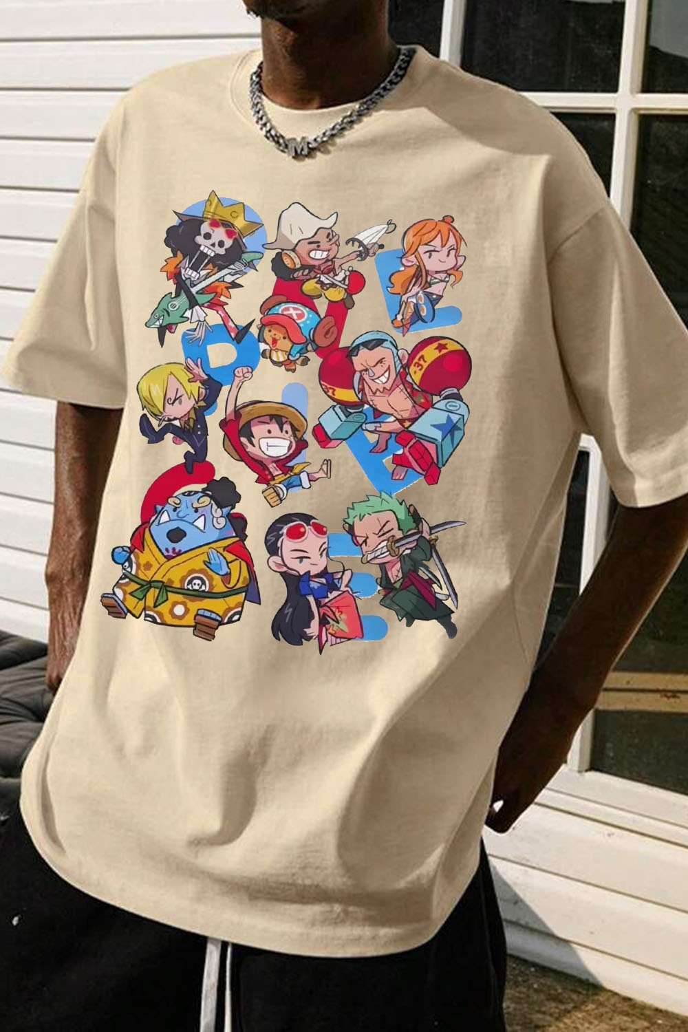 Cute One Piece Men T-Shirt