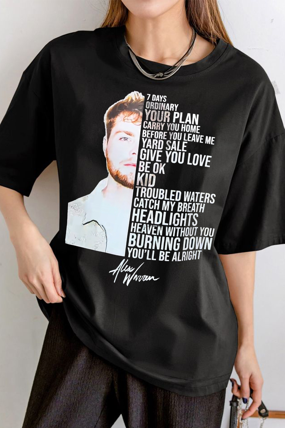 Alex Warren fans T-shirt