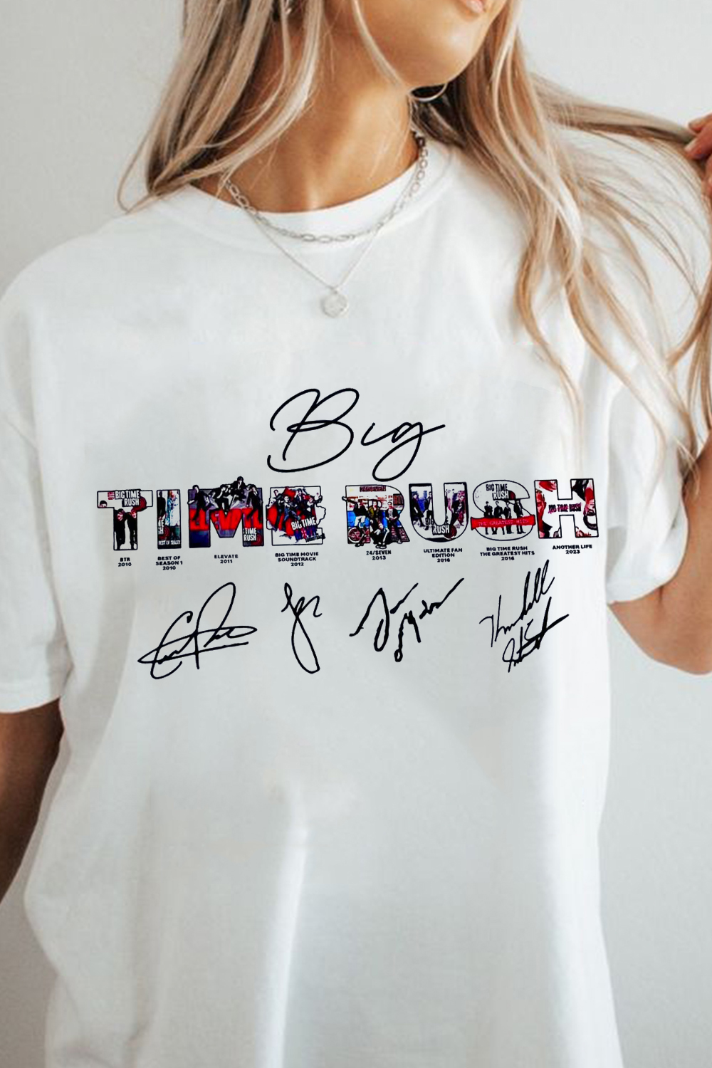BTR-album personalized short-sleeved T-shirt
