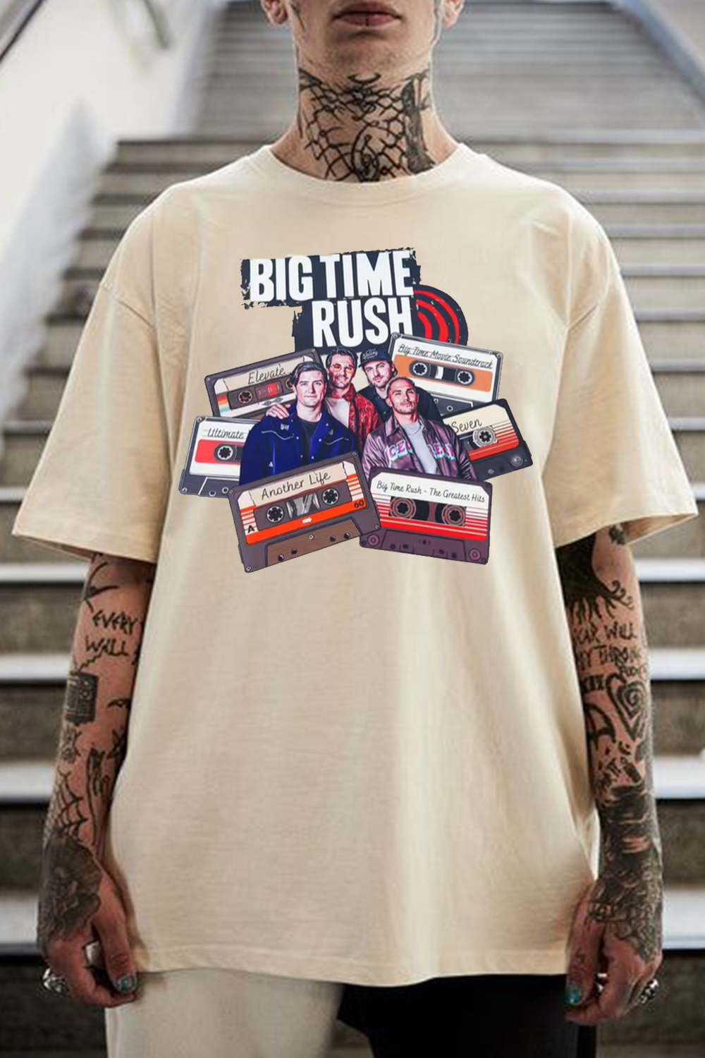 bigtimerushforever short-sleeved T-shirt