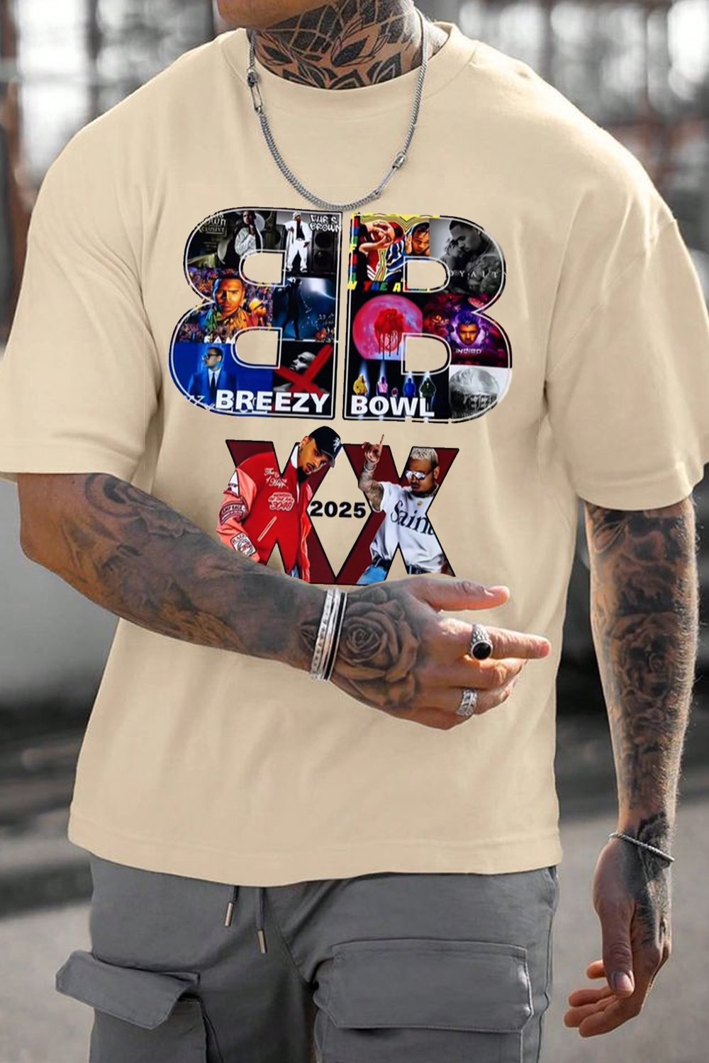 cb personalized album 2025 printed short-sleeved tee