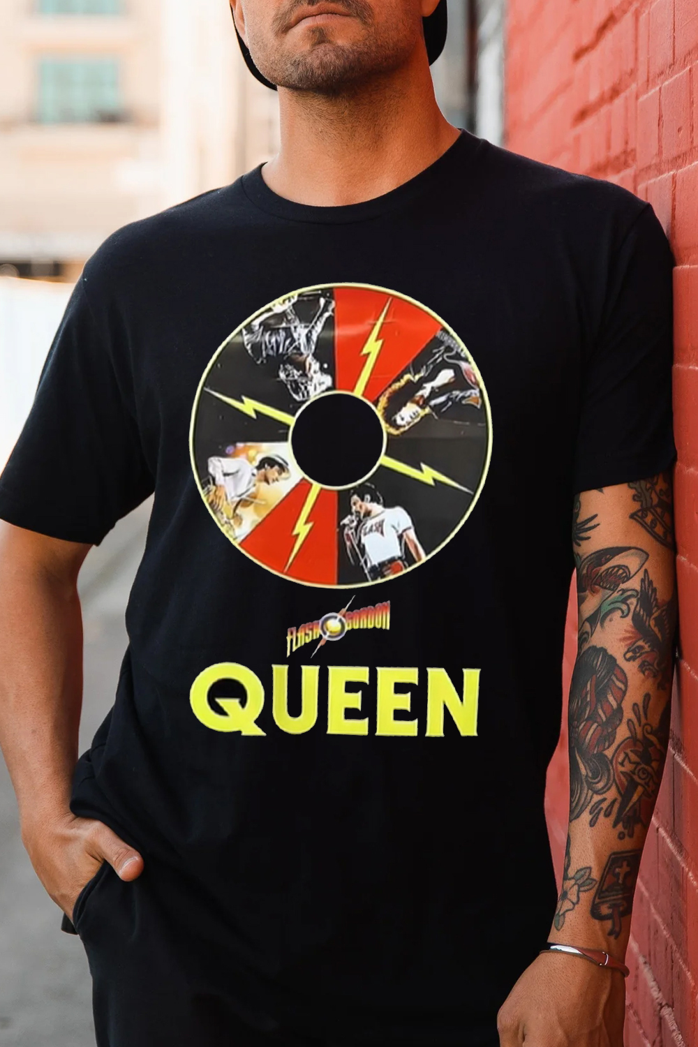 Queen concert men TEE