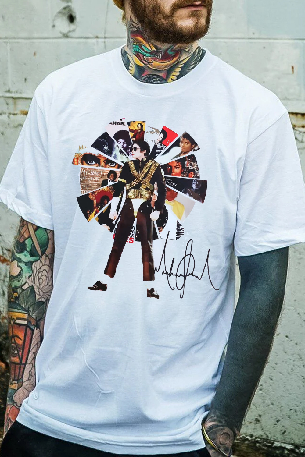 MJ Retro Poster TEE