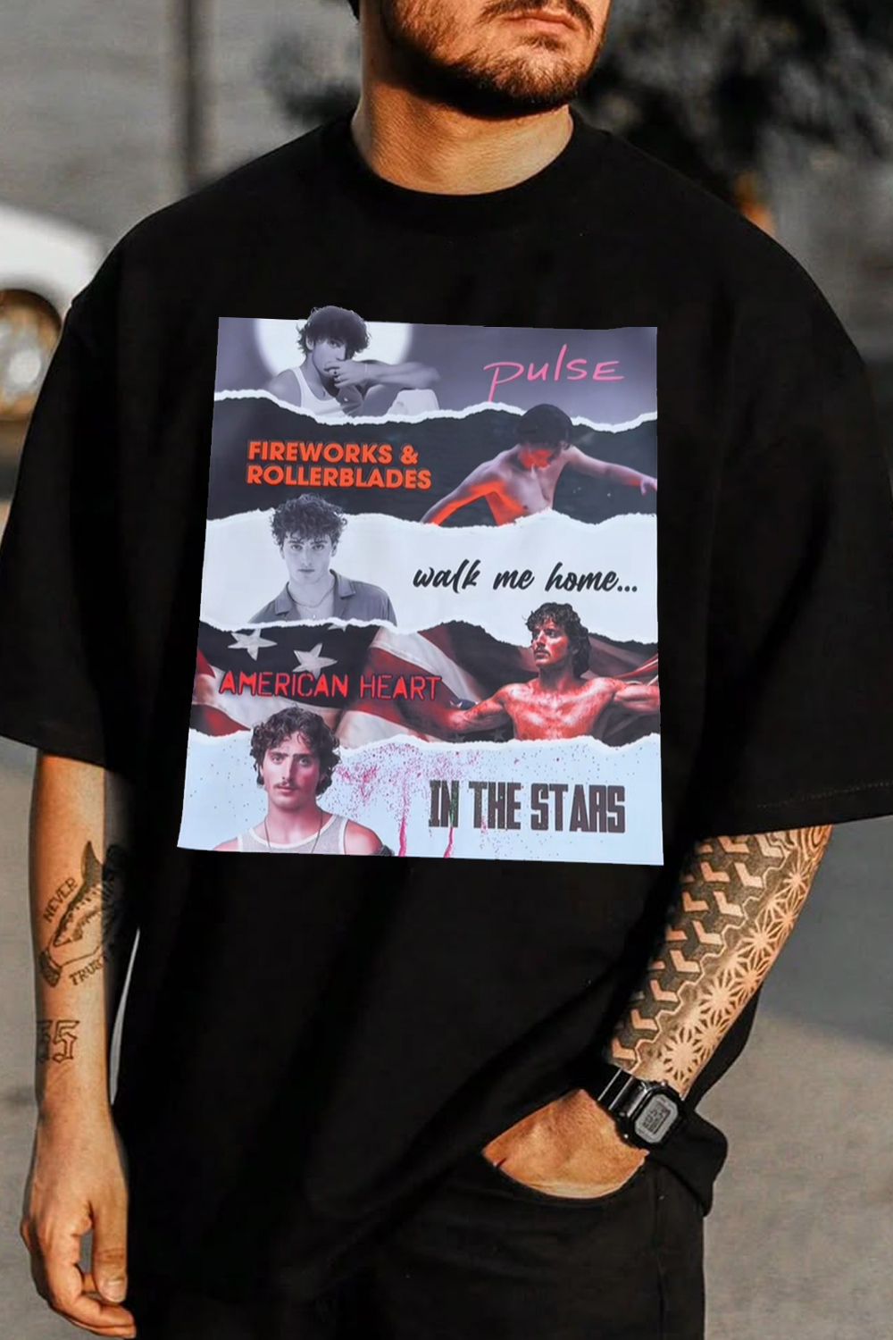 Benson Boone on my shirt