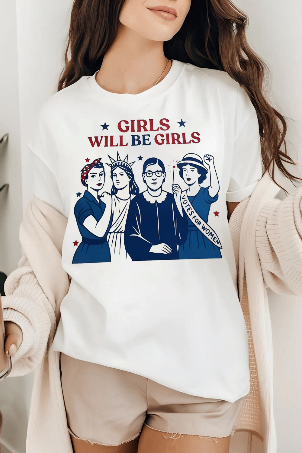 Girlswillbegirls 4thofjuly shirt