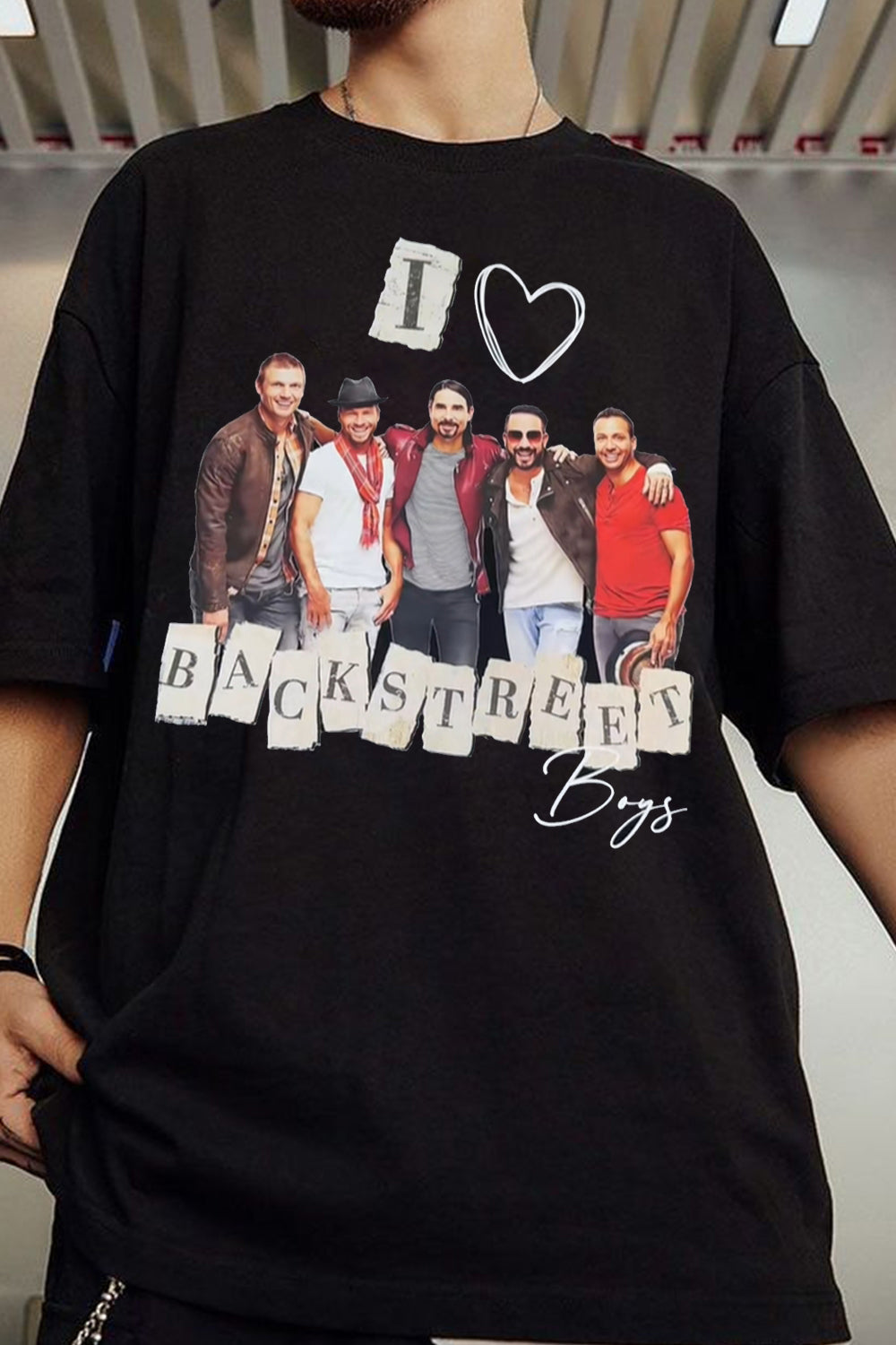 I LOVE Bsback tee