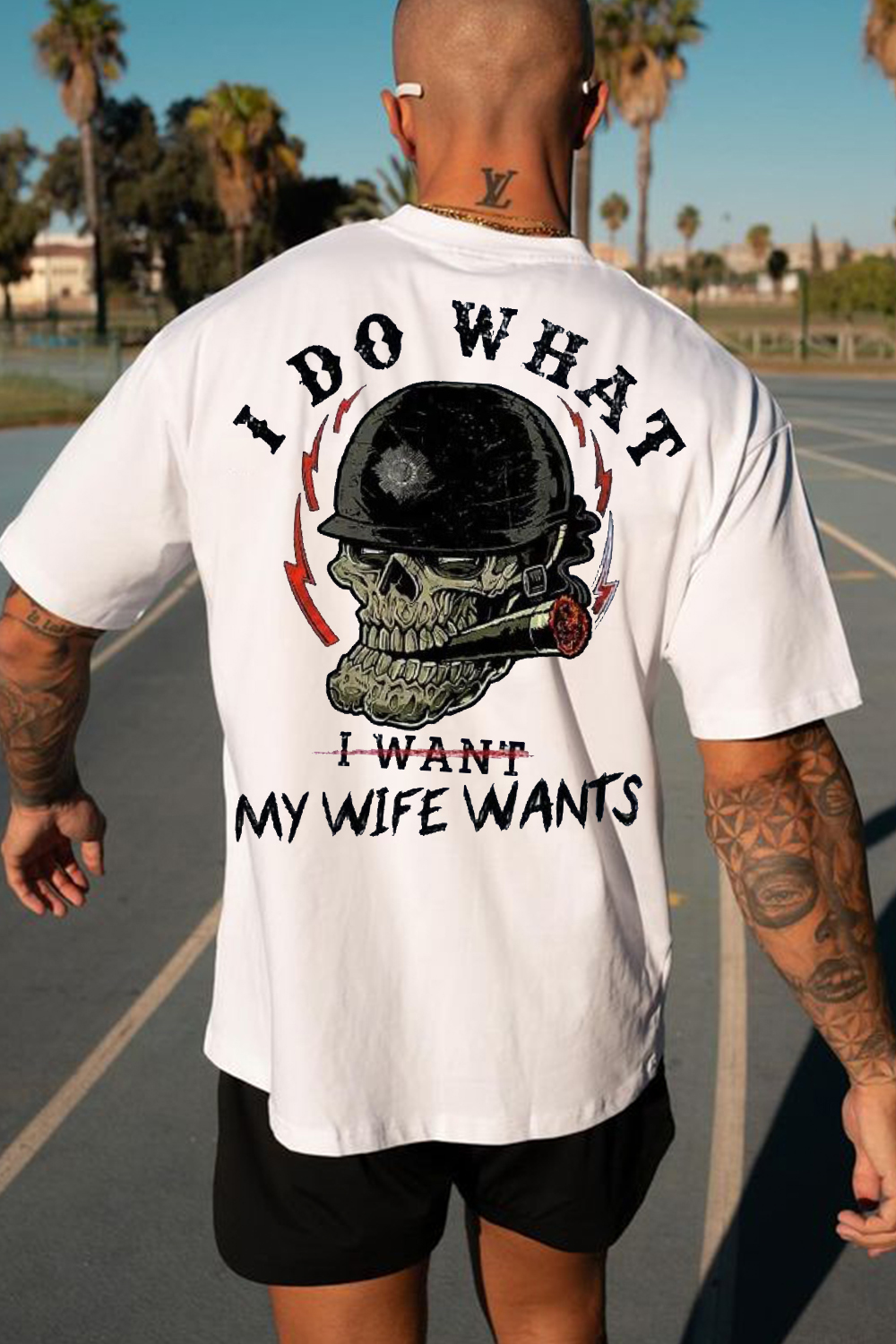 "I Do What My Wife Says" Funny Husband Shirt 