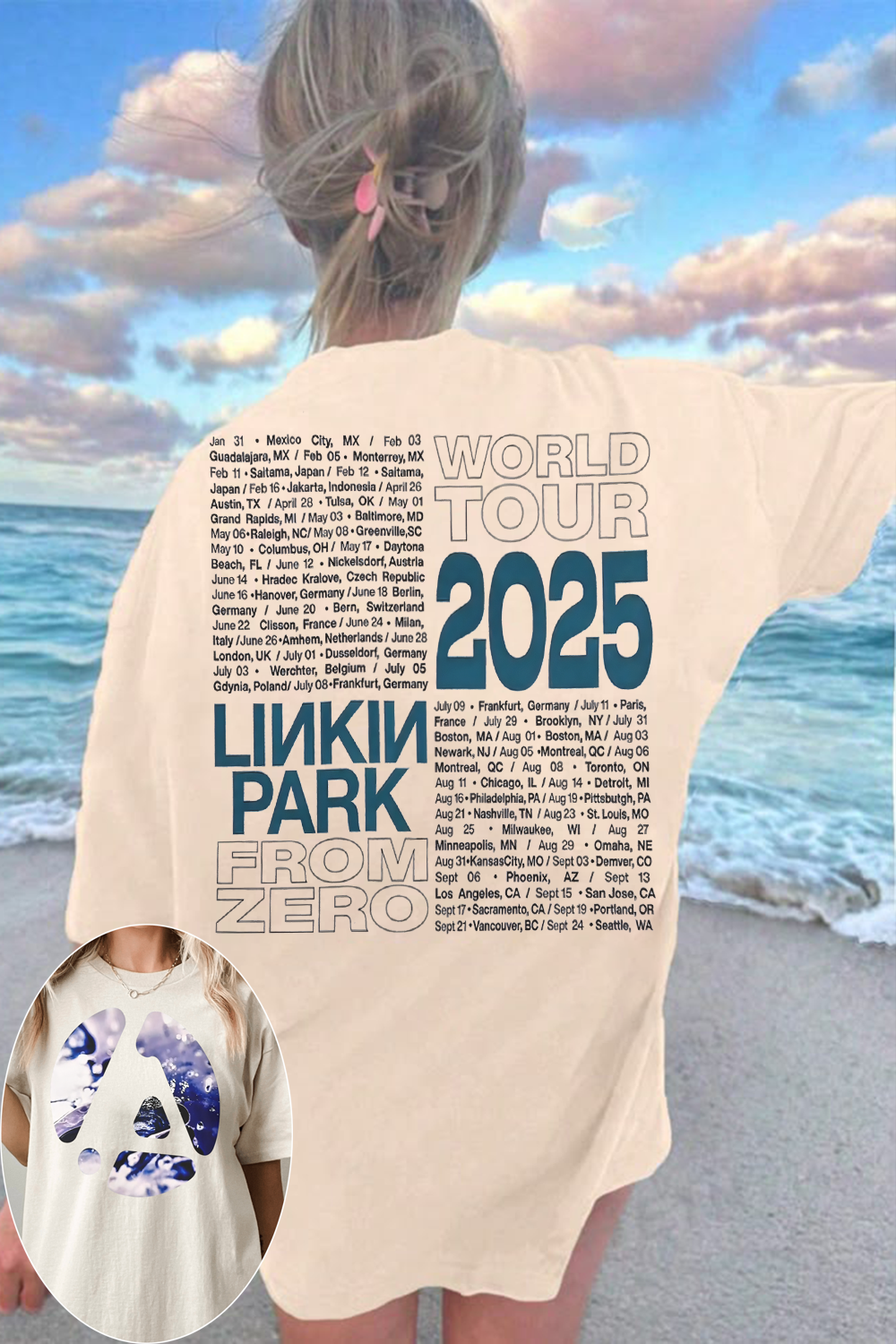 Linkin Park’s tour T-shirt