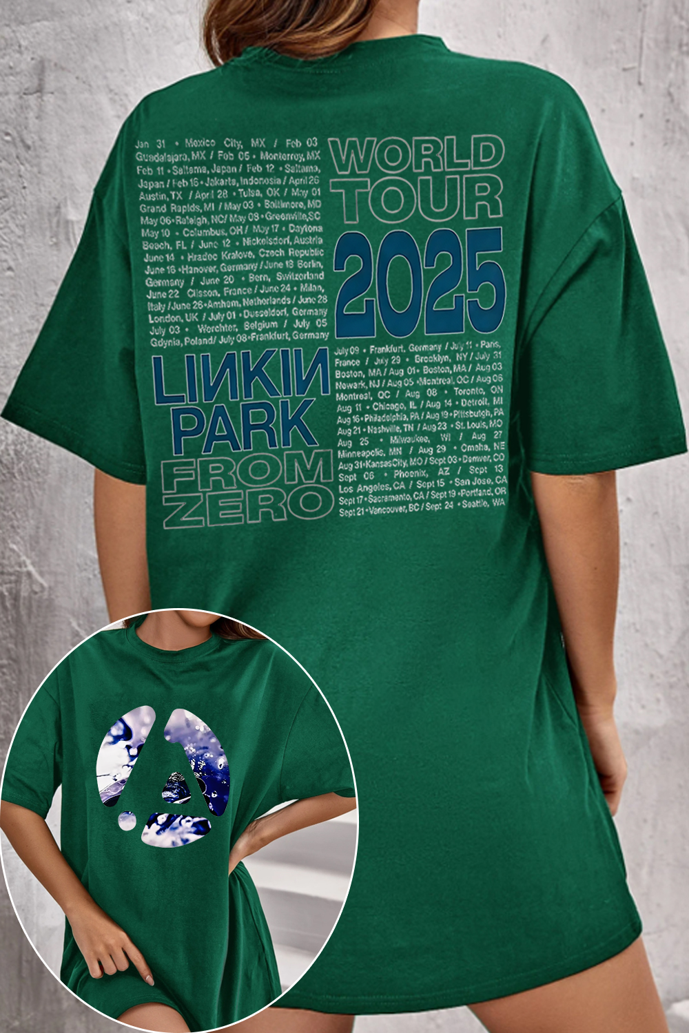Linkin Park’s tour T-shirt