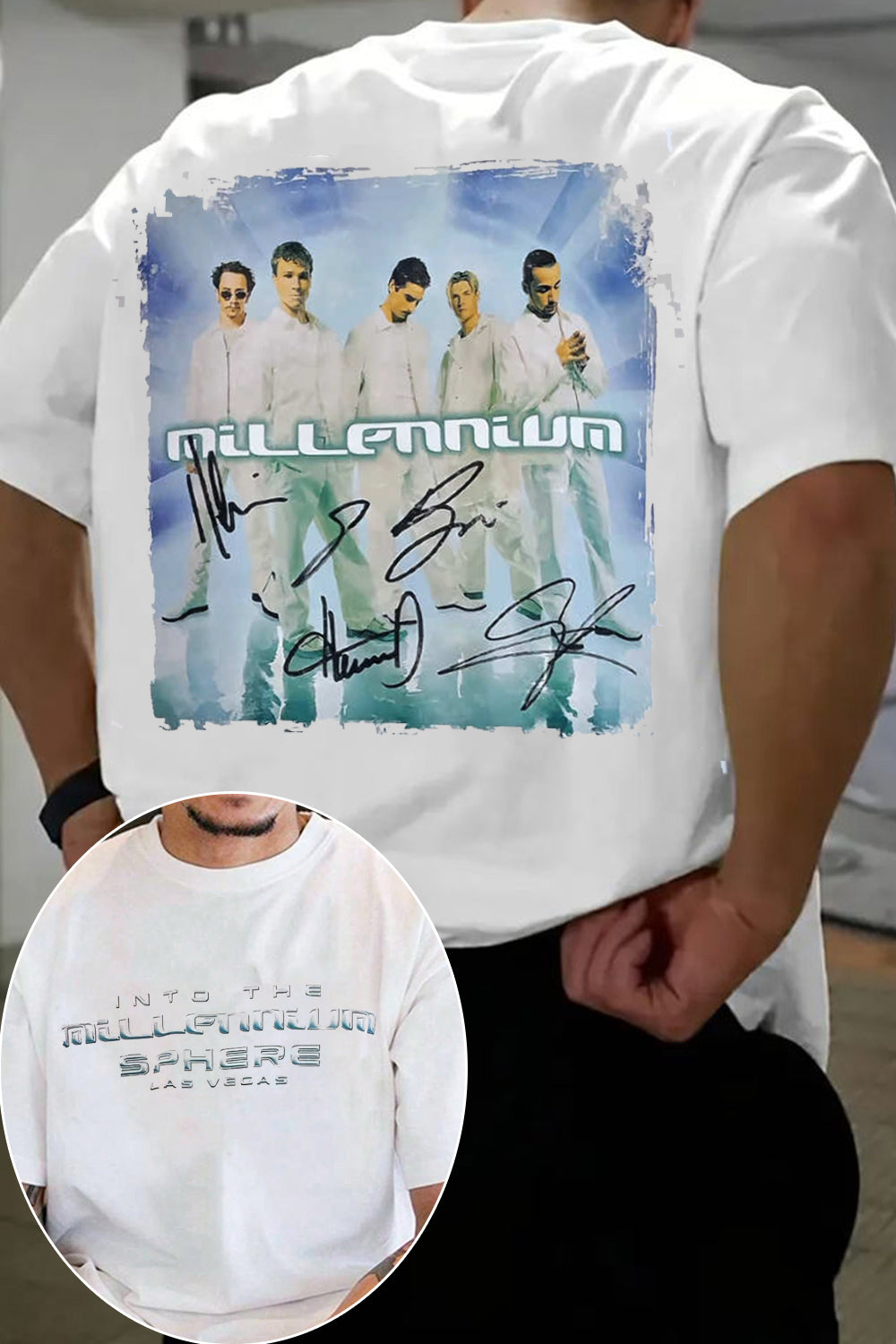 BSB Millennium tour  backstreetboys tee