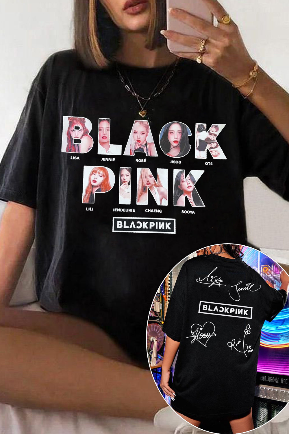 blackpink official 2025 tee