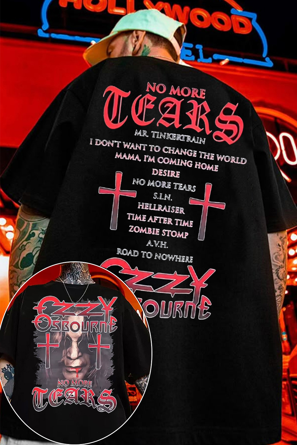 ozzy blacksabbath tee