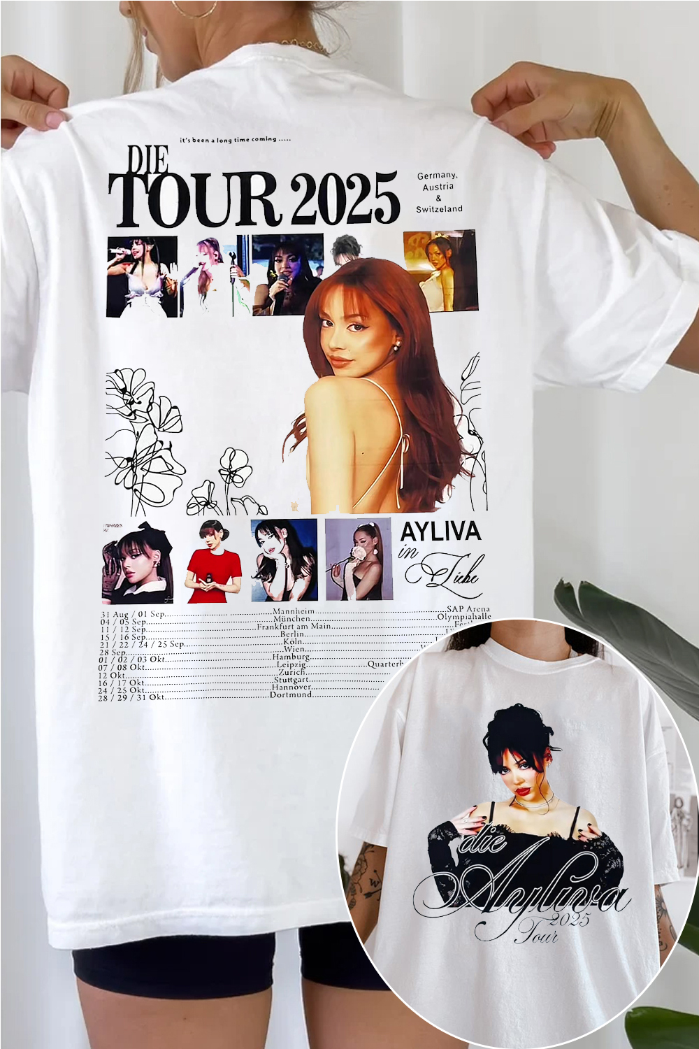 Tiefgründig & stilvoll Ayliva Fan T-Shirt 