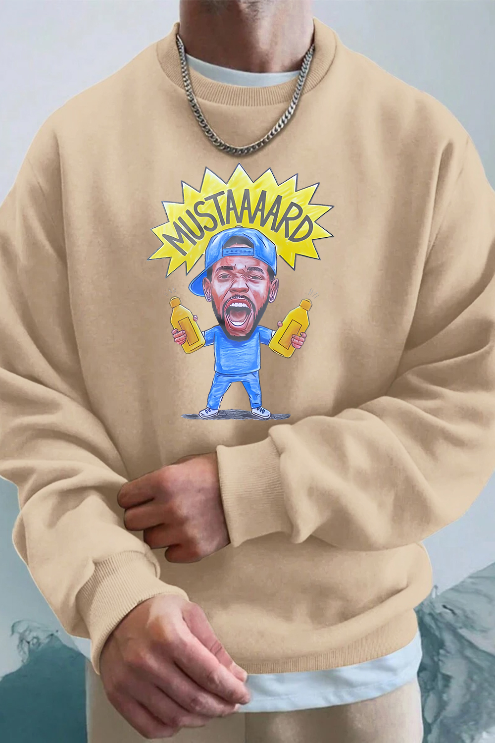 MUSTAAAARD Kendrick Fleece Sweatshirt For Men