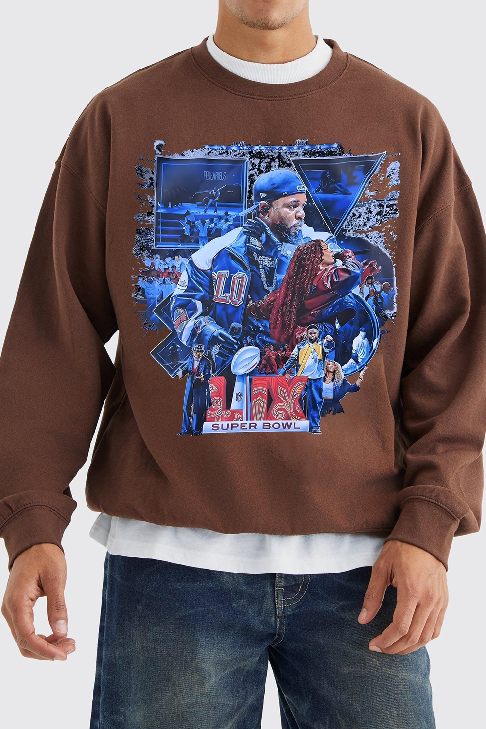 Kendrick Lamar Super Bowl Sweatshirt For Men