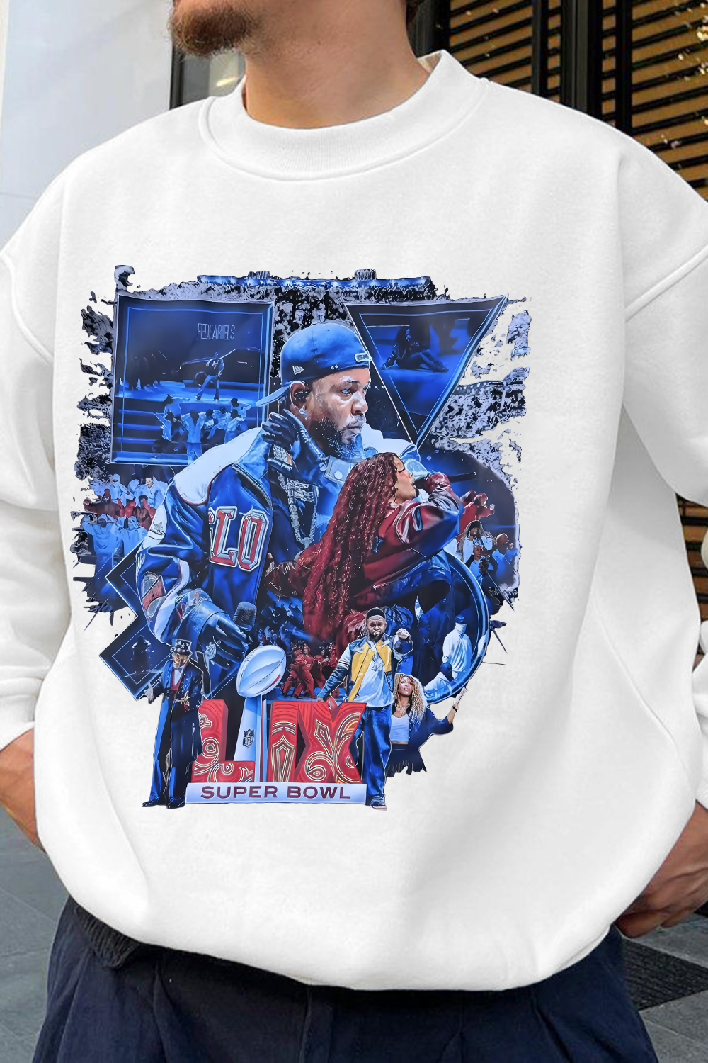 Kendrick Lamar Super Bowl Sweatshirt For Men