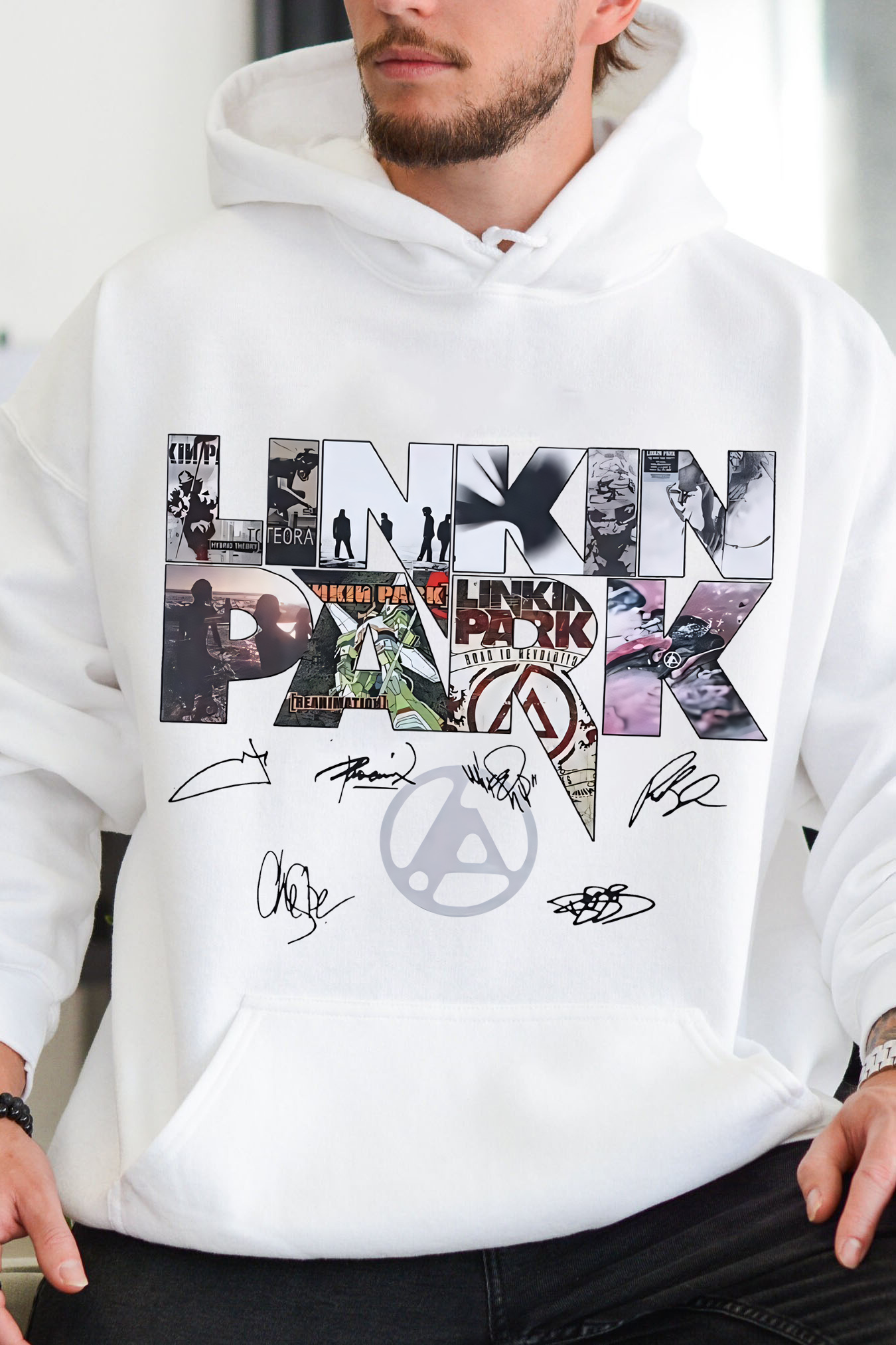 linkin Album hoodie For Men