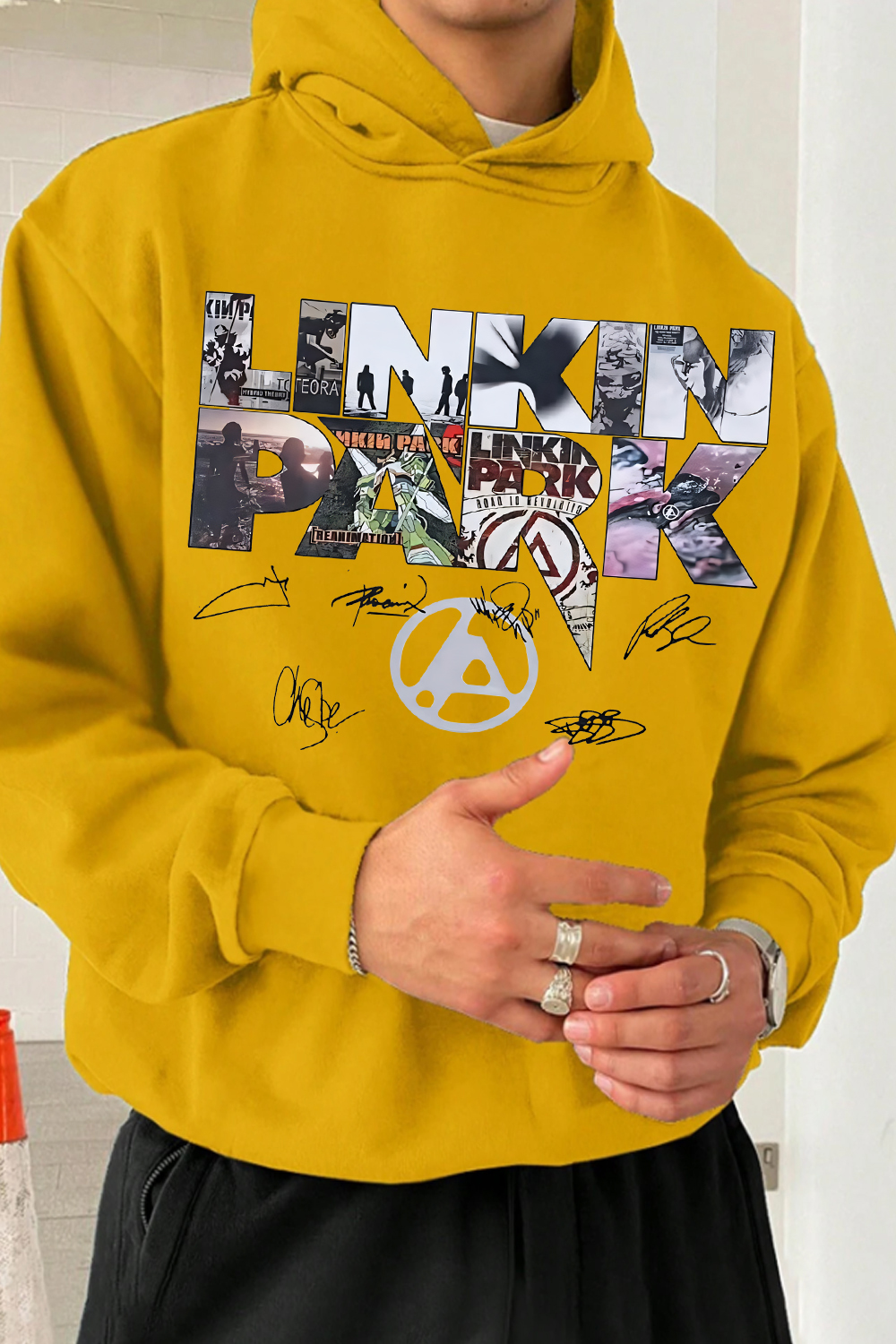 linkin Album Hoodie For Men